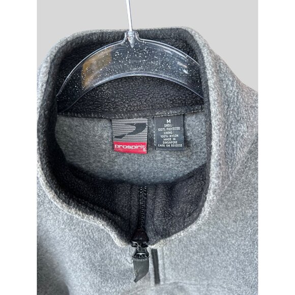 Prospirit Mens Half-Zip Pullover Fleece Polyester Hoodie Sweater Size M - Picture 8 of 8